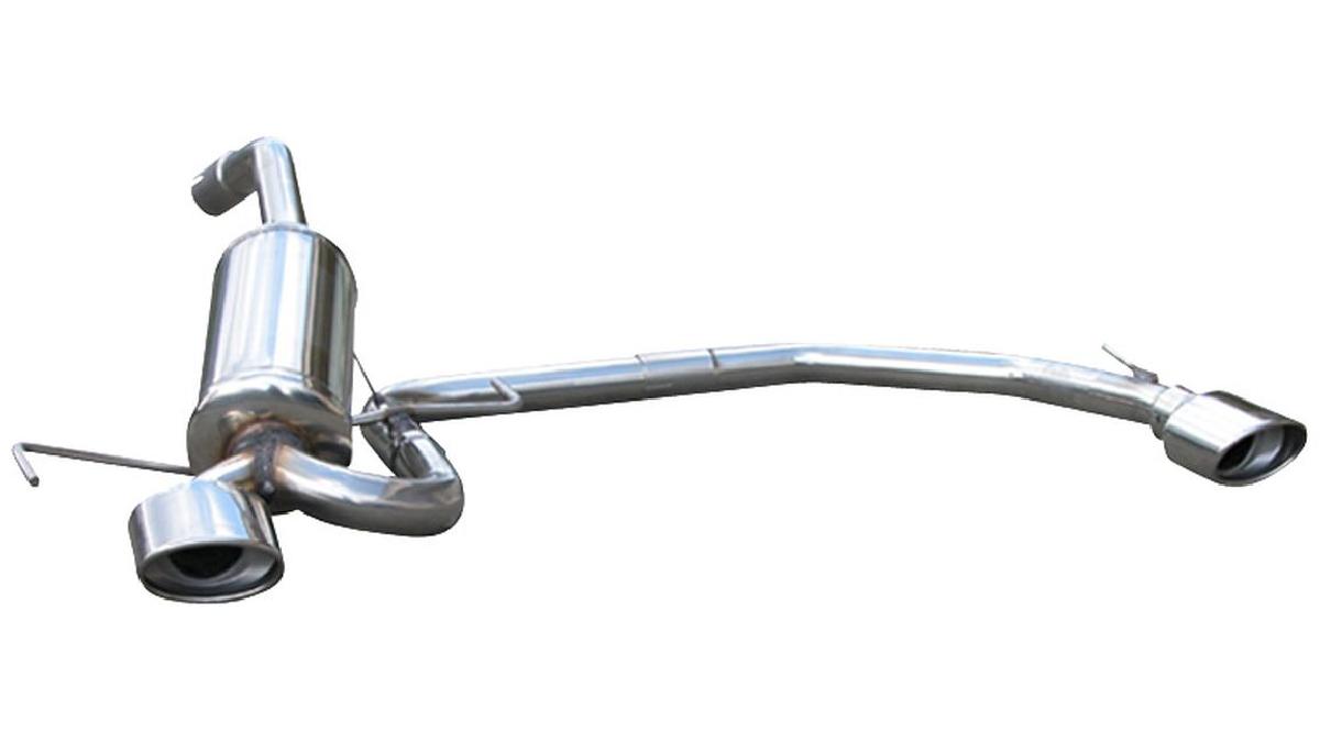 100%25+Inox+%C3%89chappement+Double+sur+mesure+pour+Alfa+Romeo+147+1.9+JTD+2002-+Droite%2FGauche+120x80mm